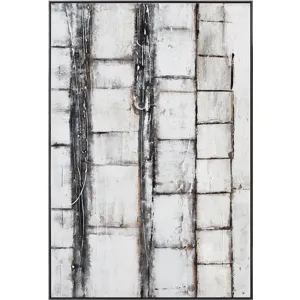 Palette Nature Canvas Hand Painted Framed Diptych