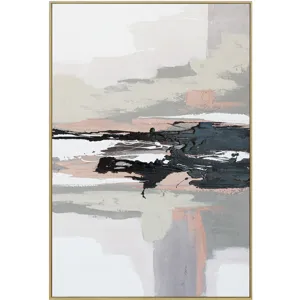 Palette Vistas Unknown Hand Painted Framed Diptych