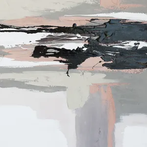 Palette Vistas Unknown Hand Painted Framed Diptych