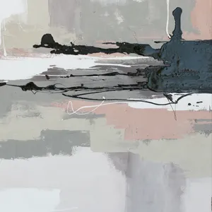 Palette Vistas Unknown Hand Painted Framed Diptych