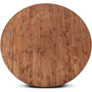 Grassroots Aspen 60" Round Dining Table in Earth