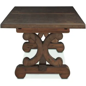 Grassroots Maxwell 108"-144" Extension Table in Chestnut