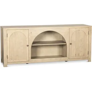 Grassroots Mission 80" Sideboard in Gray Birch