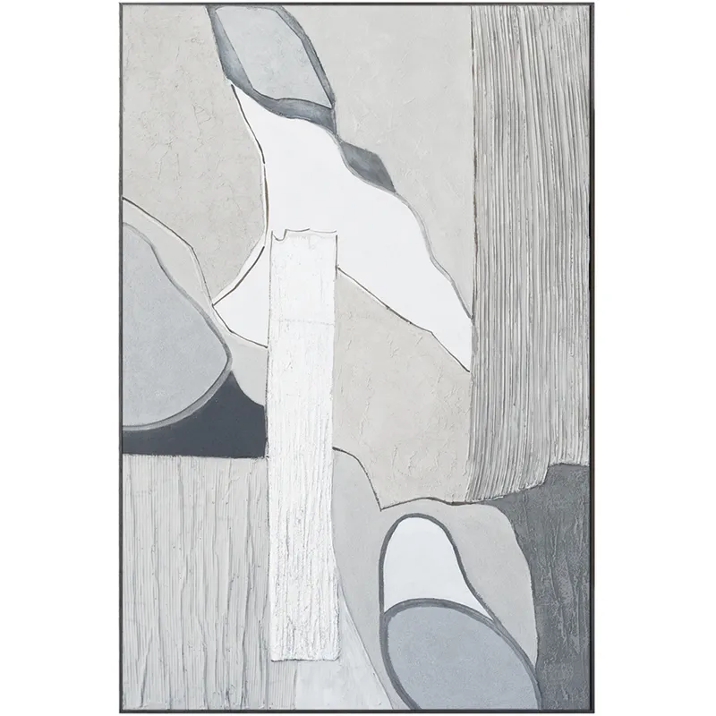 Palette Desert Mirage Hand Painted Framed Diptych