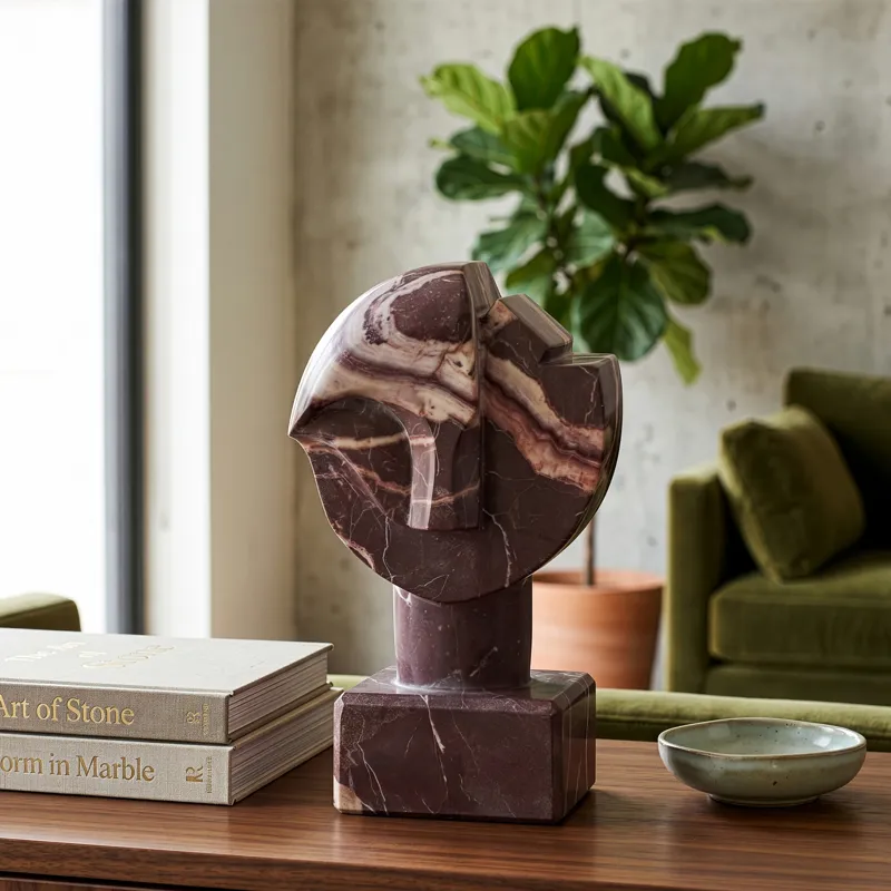 Abstract Marble Table Decor, Head 1