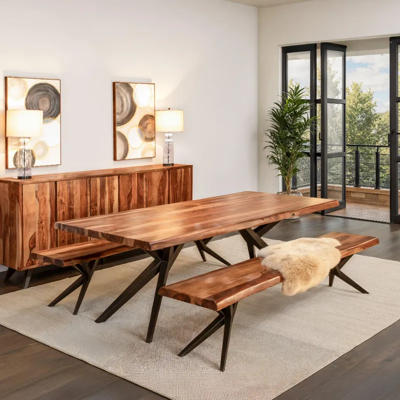 Austin Loft 62" Sideboard in Natural Sheesham