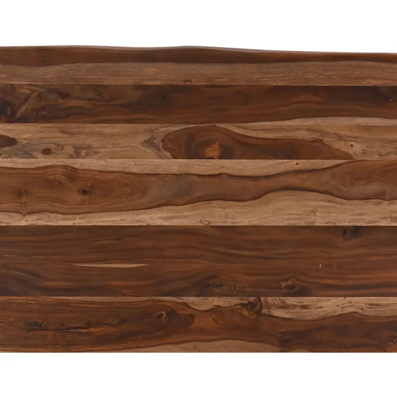Austin Loft 94" Dining Table in Natural Sheesham