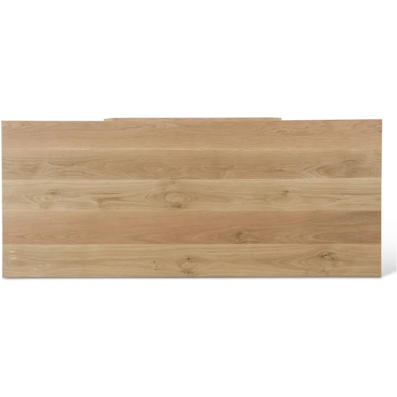 Anvil 58" Coffee Table in Natural Oak
