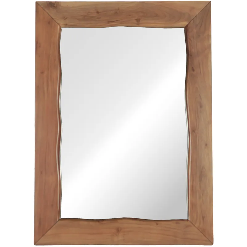 Aspen 43" Mirror Frame in Smoked Acacia