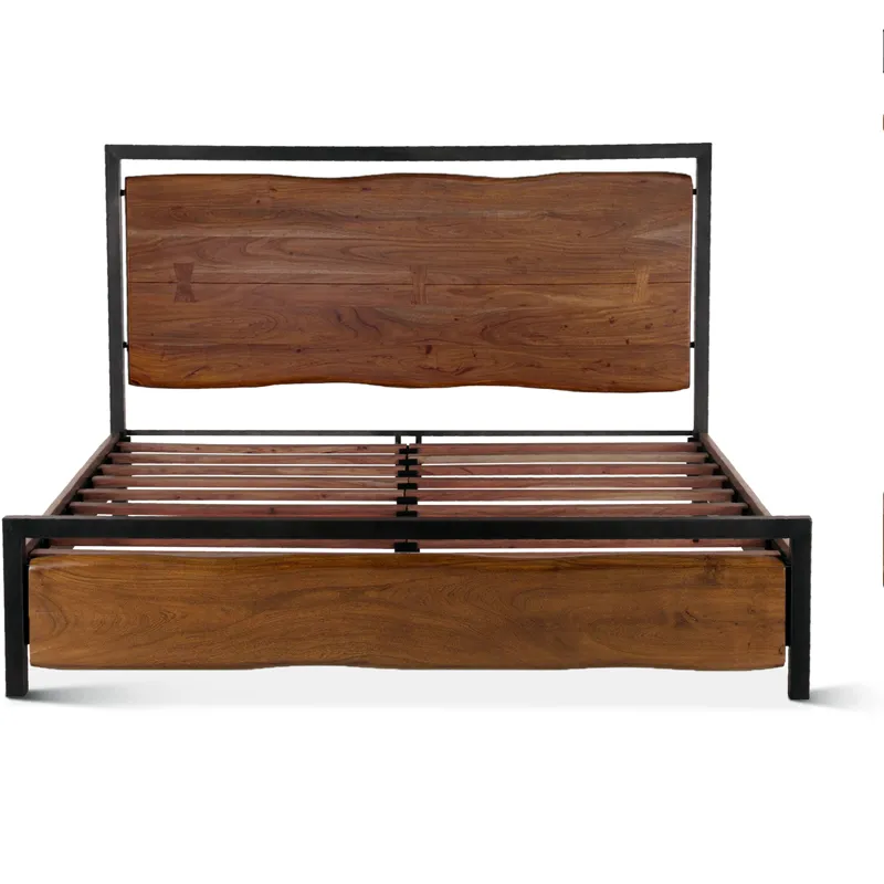 Aspen King Bed in Walnut