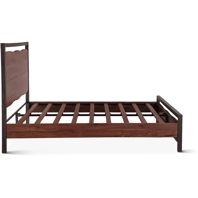 Aspen Queen Bed in Walnut