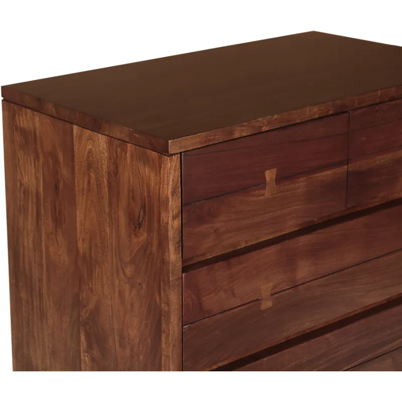 Aspen 34" Tall Chest in Walnut