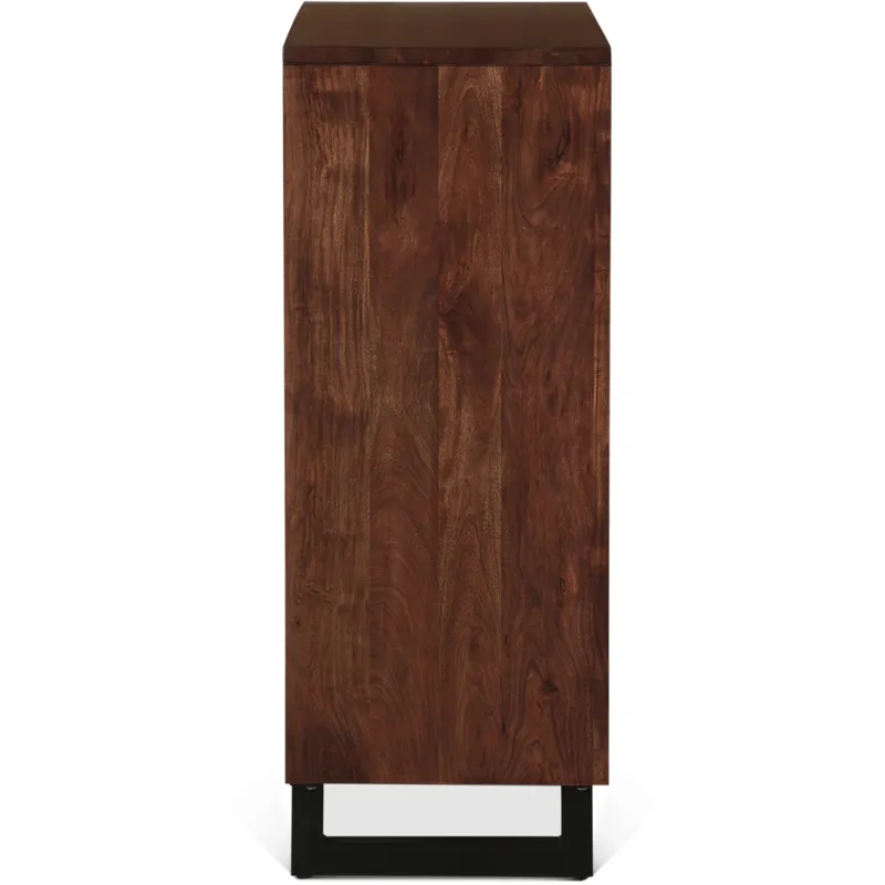 Aspen 34" Tall Chest in Walnut