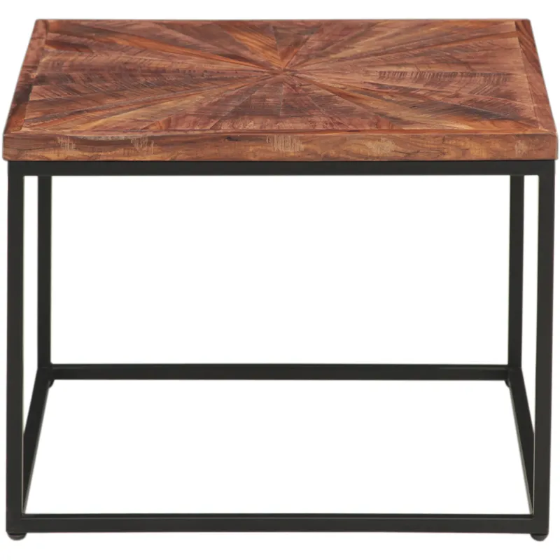 Aster 47" Nesting Coffee Tables in Sunburst Brownstone