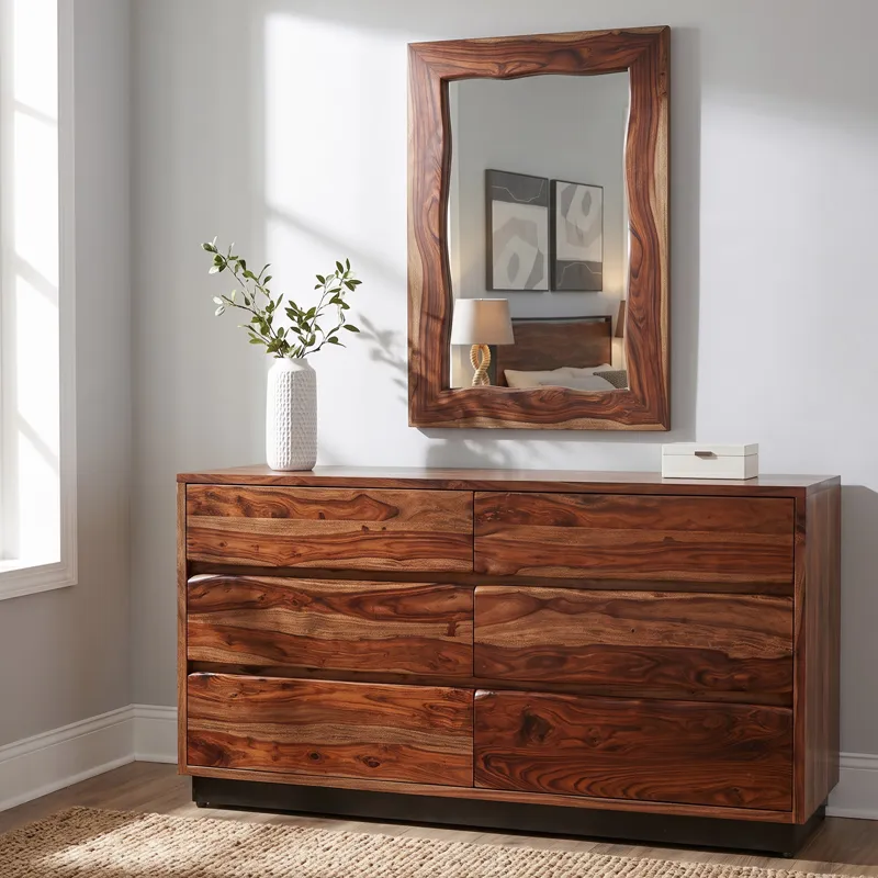 Brisbane 62" Dresser in Natural Sheesham