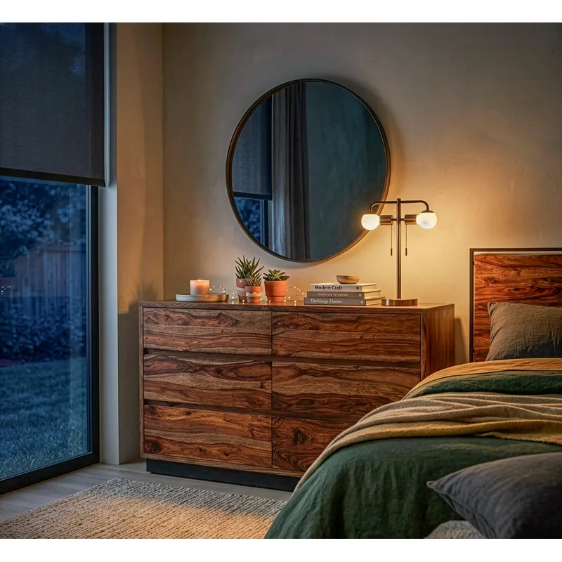 Brisbane 62" Dresser in Natural Sheesham