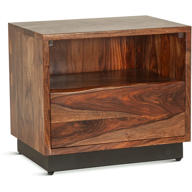 Brisbane 26" Nightstand in Natural Sheesham