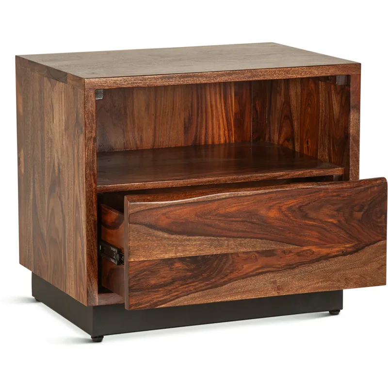 Brisbane 26" Nightstand in Natural Sheesham