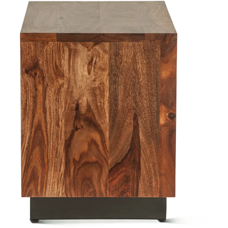 Brisbane 26" Nightstand in Natural Sheesham