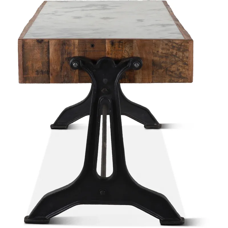 Bowery 63" Marble Office Desk