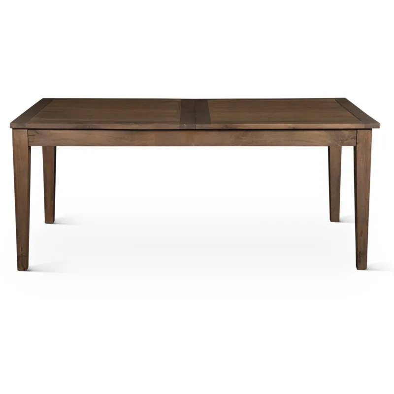 Casablanca 72" Extension Dining Table in Toffee Nut