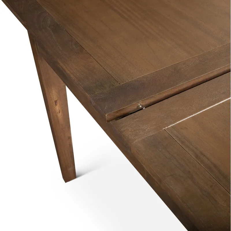 Casablanca 72" Extension Dining Table in Toffee Nut