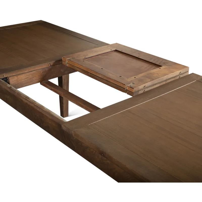 Casablanca 72" Extension Dining Table in Toffee Nut