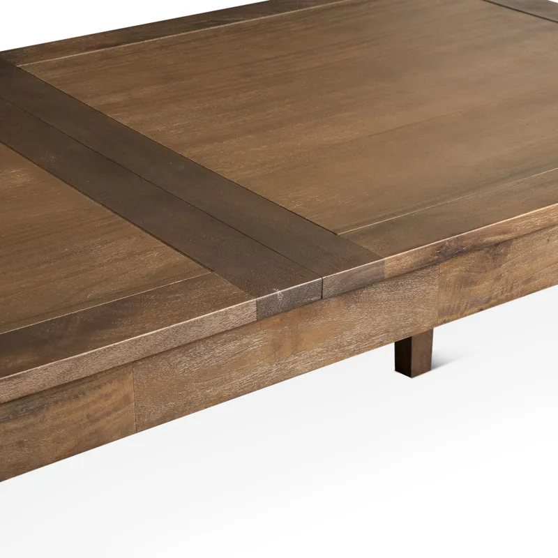 Casablanca 72" Extension Dining Table in Toffee Nut