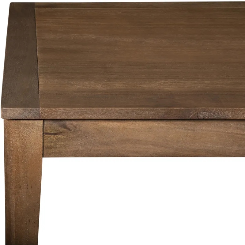 Casablanca 72" Extension Dining Table in Toffee Nut