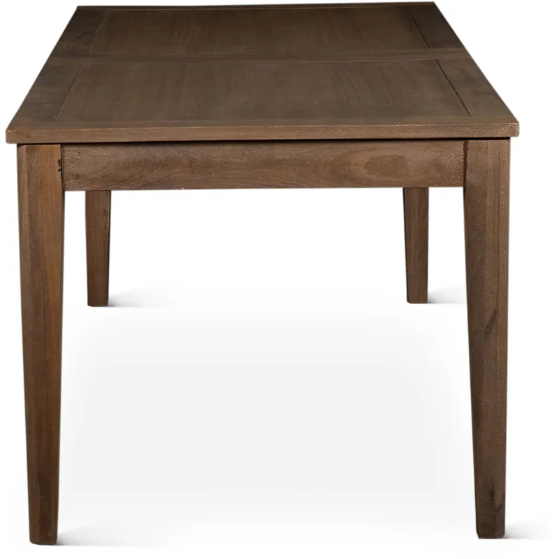 Casablanca 72" Extension Dining Table in Toffee Nut