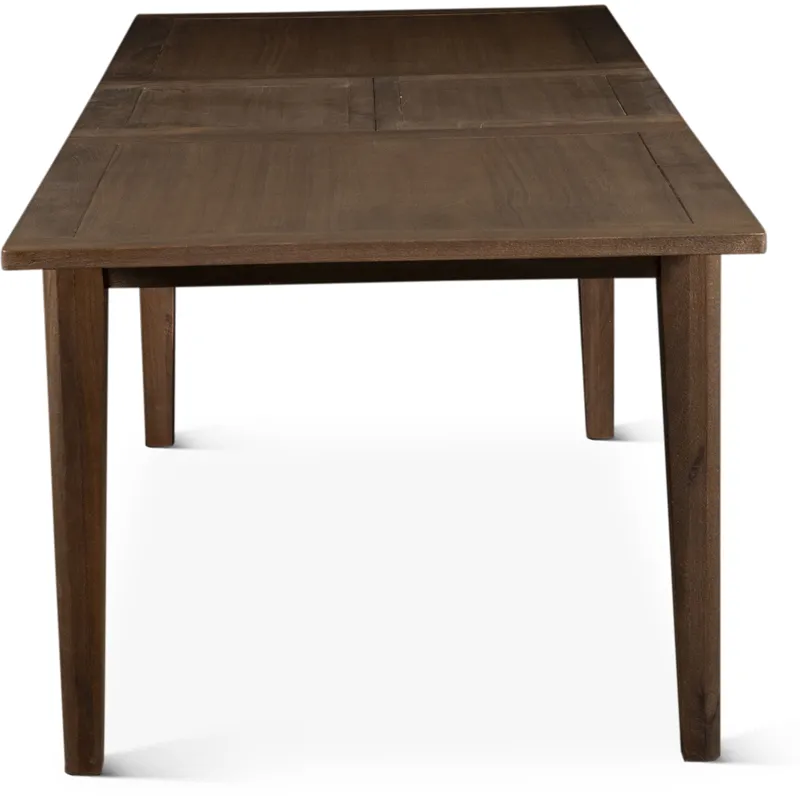 Casablanca 72" Extension Dining Table in Toffee Nut