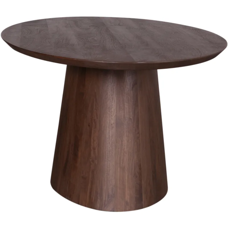 Casablanca 86" Oval Dining Table in Toffee Nut