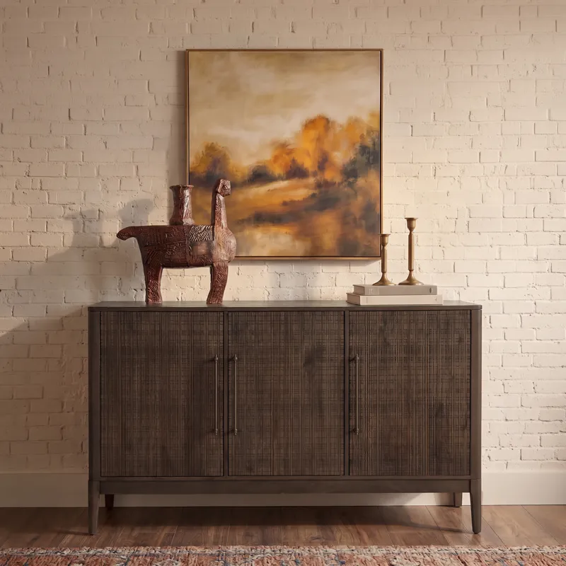 Casablanca 64" Sideboard in Toffee Nut