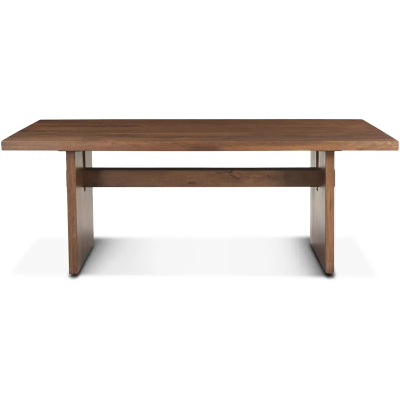 Cosmopolitan 82" Dining Table in Honey Brown