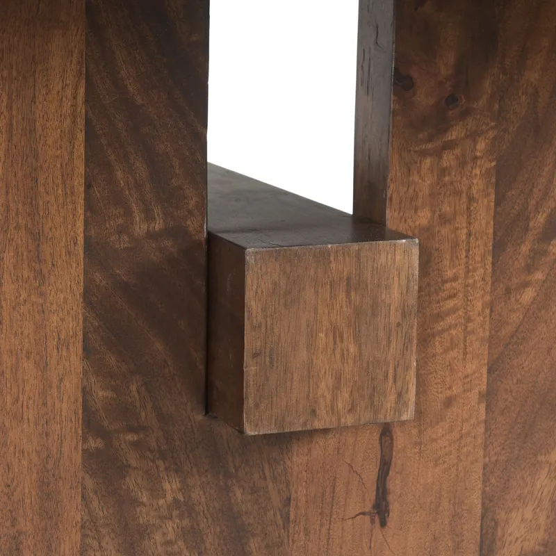 Cosmopolitan 82" Dining Table in Honey Brown
