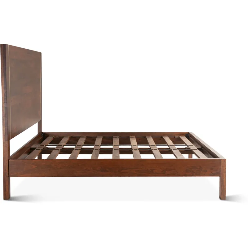 Cosmopolitan King Bed in Honey Brown