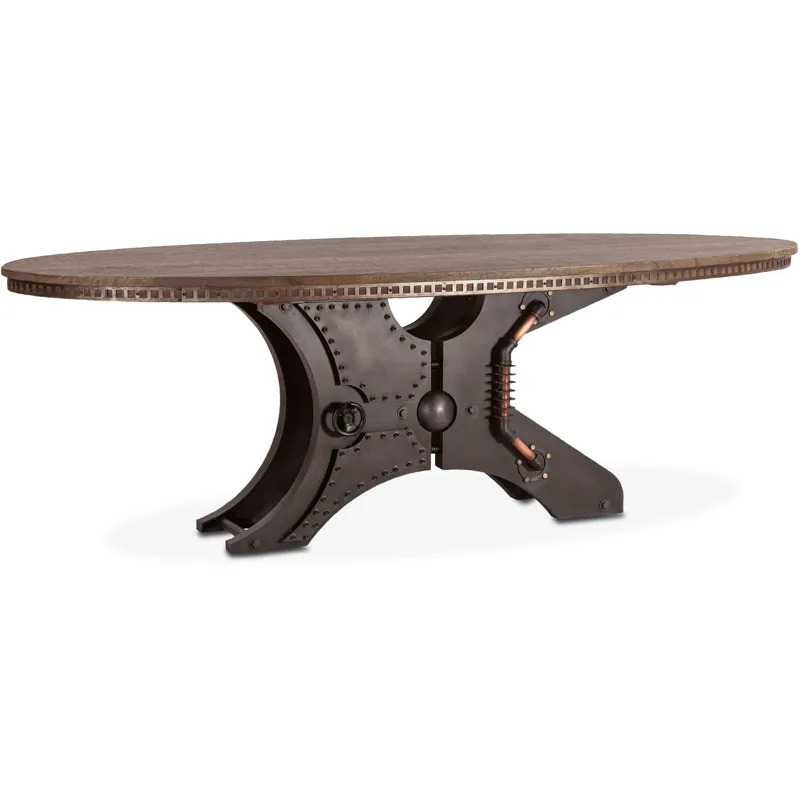 Eiffel 94" Oval Dining Table