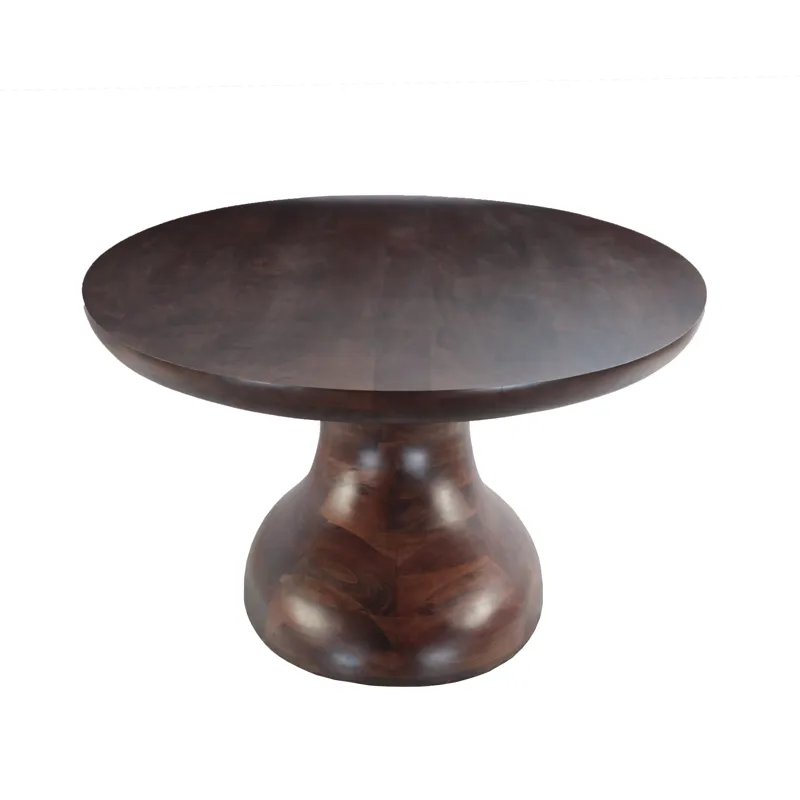 Ellipse 102" Oval Dining Table in Glossy Driftwood