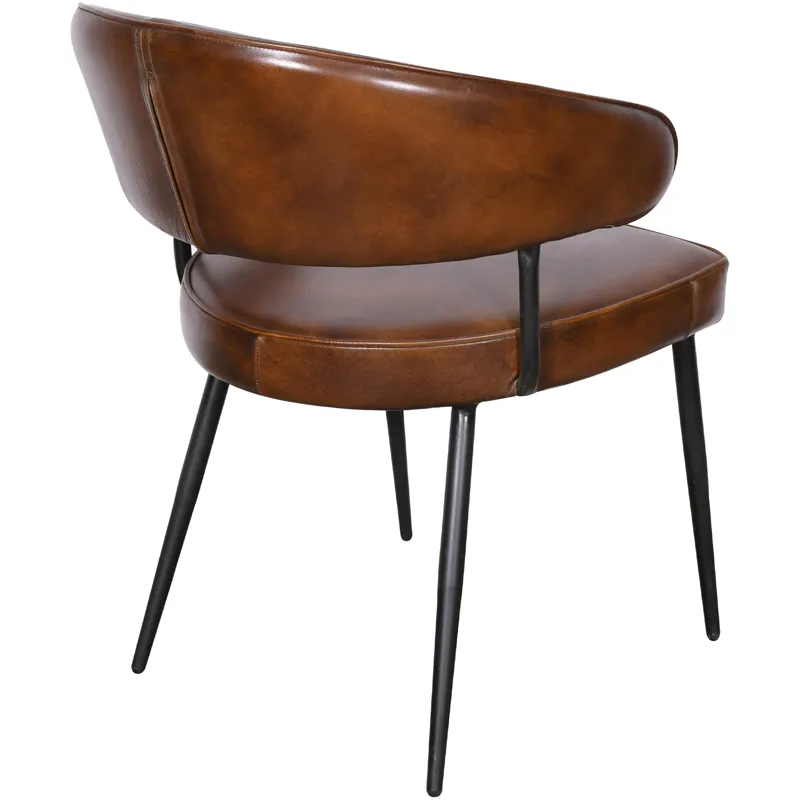 Essex Dover 23" Armchair in Handwashed Chestnut