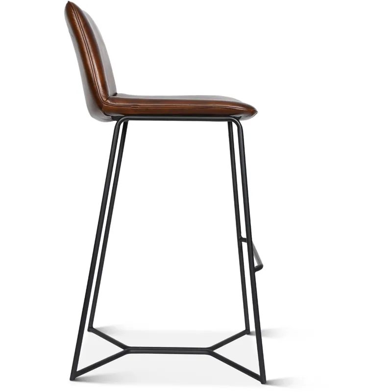 Essex Morgan 18" Bar Chair in Hand Washed Chestnut