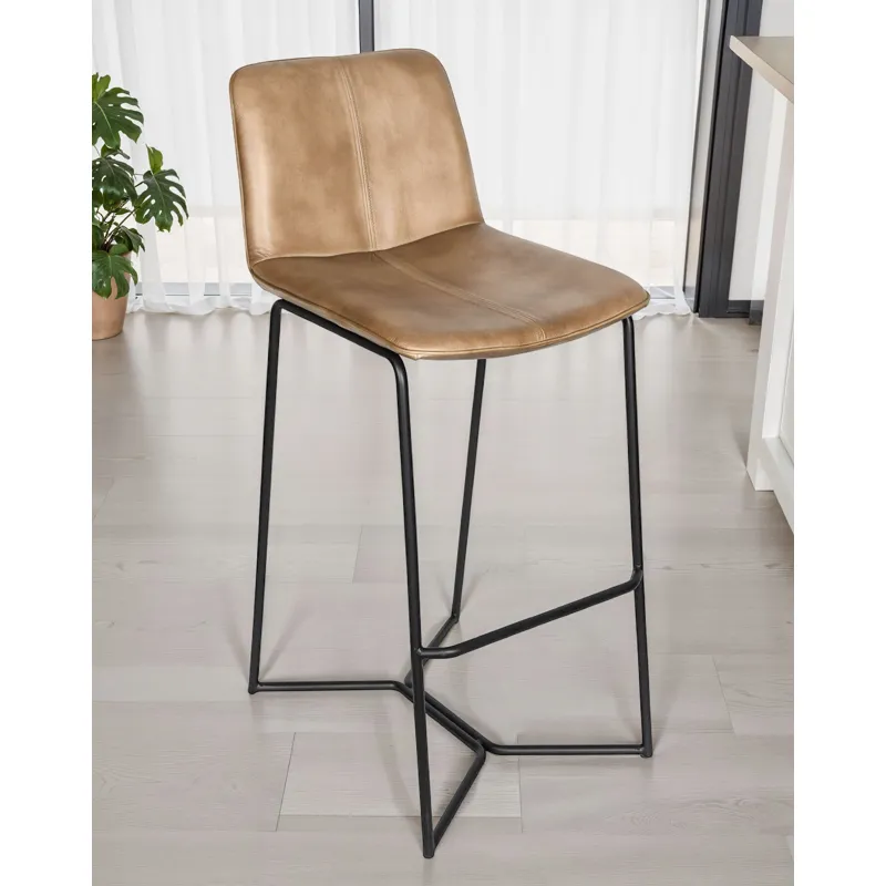 Essex Morgan 18" Bar Chair in Hand Washed Taupe