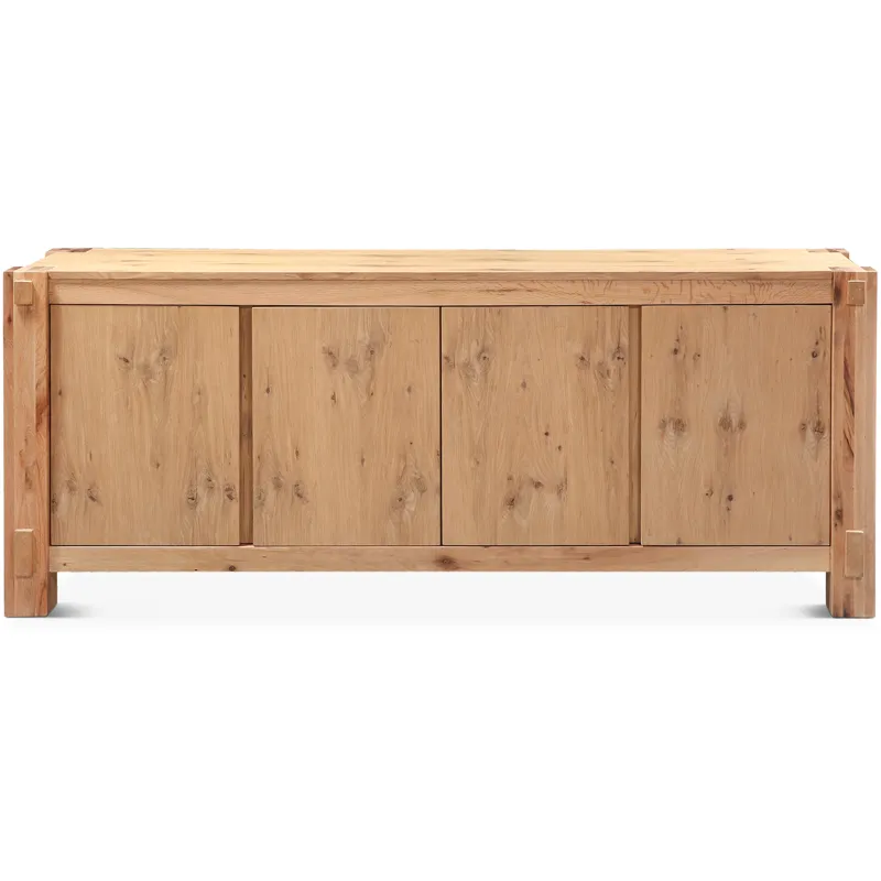 Flagstaff 80" Buffet in Natural Distressed Oak