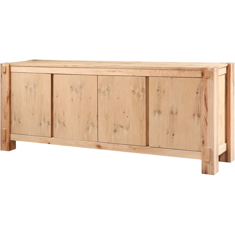 Flagstaff 80" Buffet in Natural Distressed Oak