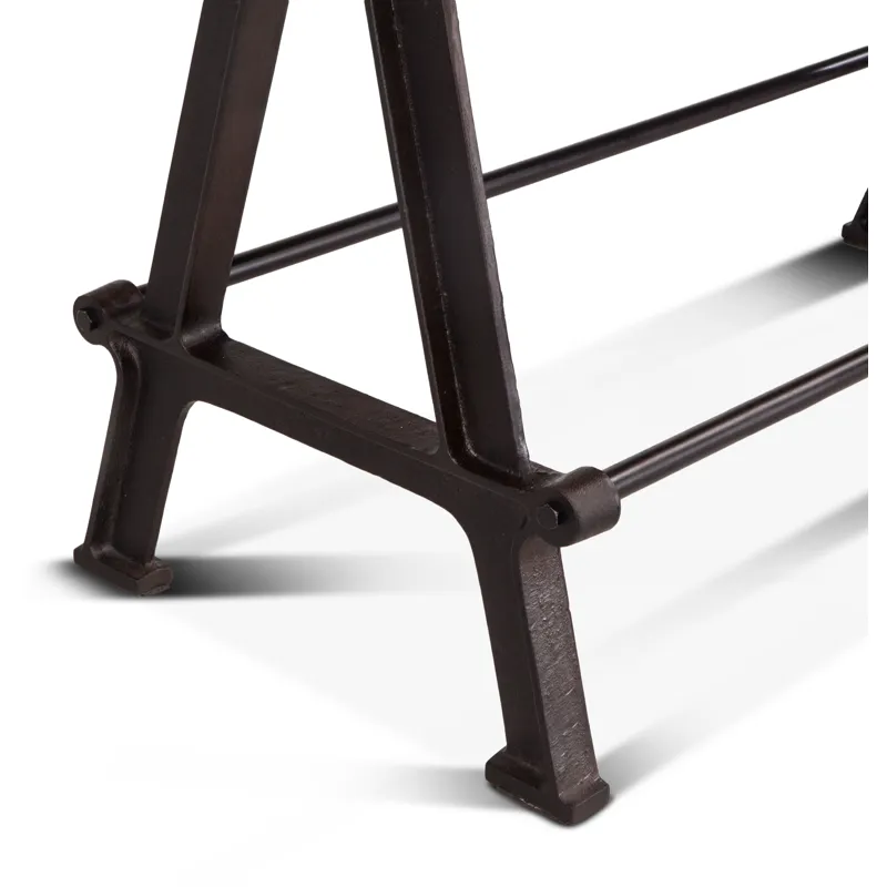 Industrial Loft 72" Gathering Table in Walnut