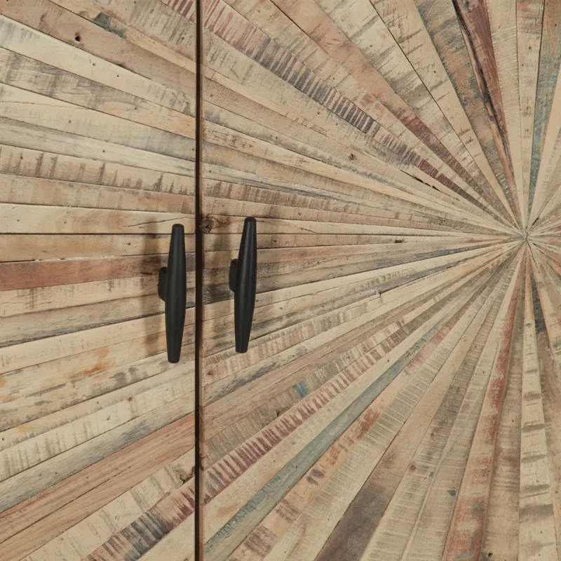 Jaipur Sunburst 63" Sideboard in Reclaimed Wood