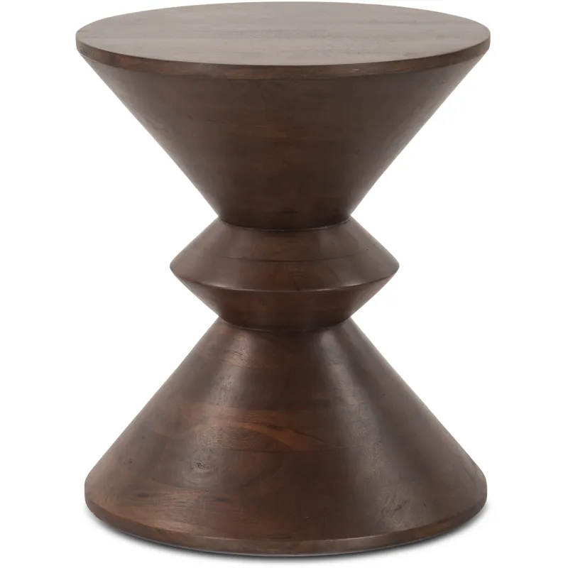 Jaipur Spool 18" Accent Table