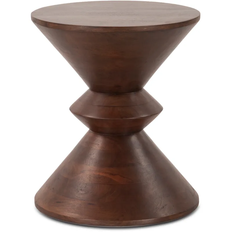 Jaipur Spool 18" Accent Table