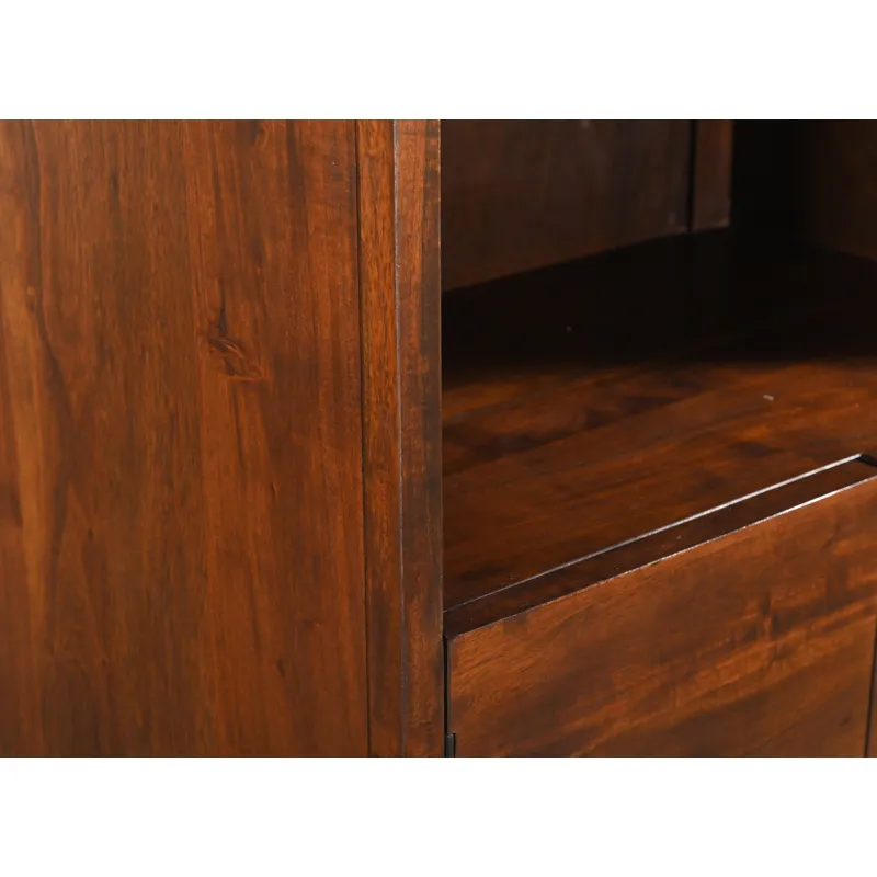 Kennedy 28" Bar Cabinet in Walnut