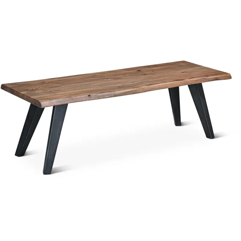 Kennedy 54" Bench in Smoked Acacia
