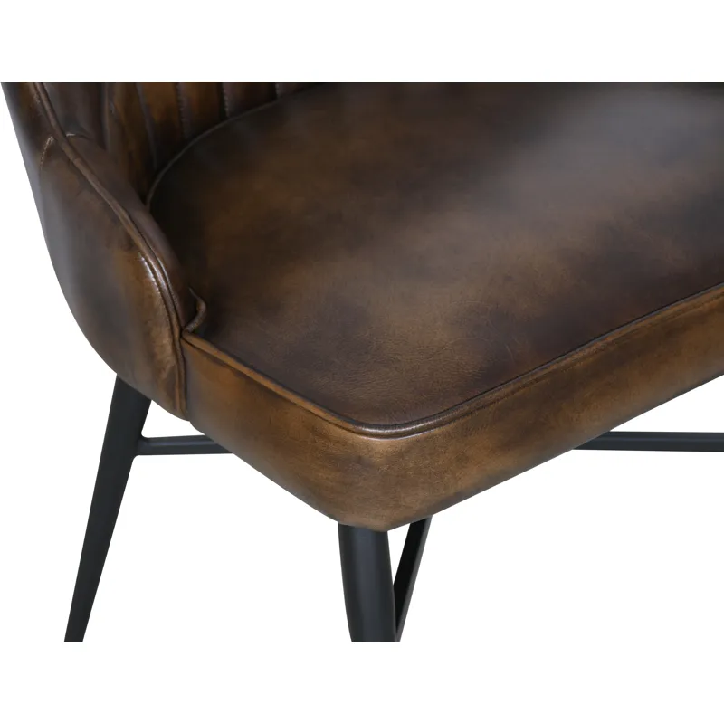 Leeds 21" Dining Chair in Antique Whiskey